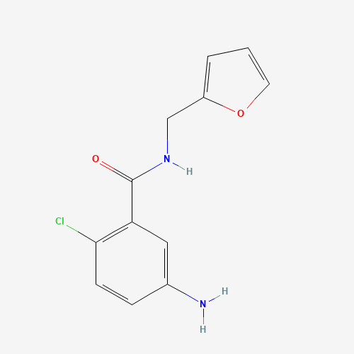 5-amino-2-chloro-N-(furan-2-ylmethyl)benzamide (CAS: 926216-59-3) - Related Chemical Product