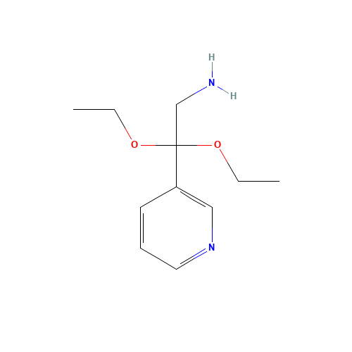 2,2-diethoxy-2-pyridin-3-ylethanamine (CAS: 74209-43-1) - Related Chemical Product