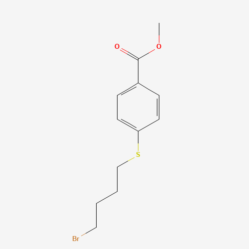 methyl 4-(4-bromobutylsulfanyl)benzoate (CAS: 1450736-60-3) - Related Chemical Product