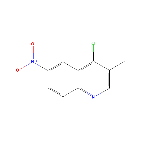 4-chloro-3-methyl-6-nitroquinoline (CAS: 188256-41-9) - Chemical Structure and Molecular Formula 