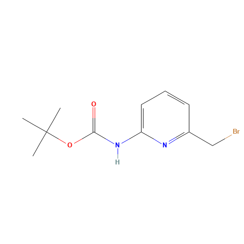 tert-butyl N-[6-(bromomethyl)pyridin-2-yl]carbamate (CAS: 400781-16-0) - Related Chemical Product