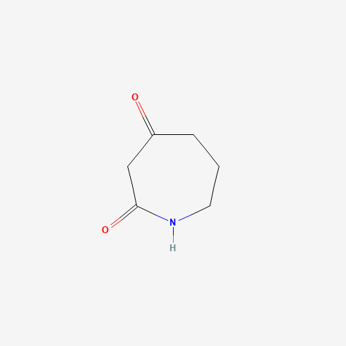 azepane-2,4-dione (CAS: 29520-88-5) - Chemical Structure and Molecular Formula 