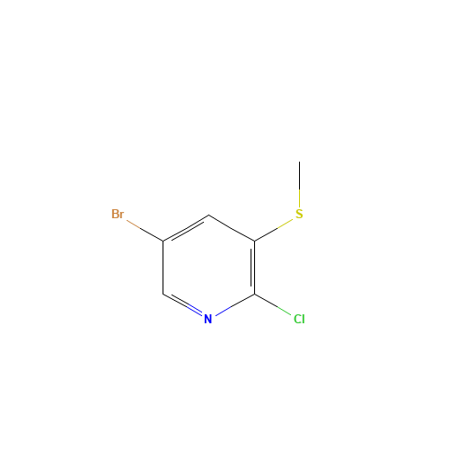 5-bromo-2-chloro-3-methylsulfanylpyridine (CAS: 887308-15-8) - Related Chemical Product