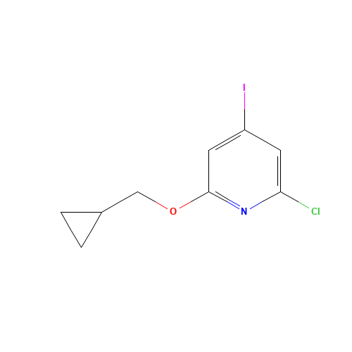 2-chloro-6-(cyclopropylmethoxy)-4-iodopyridine (CAS: 1610521-19-1) - Related Chemical Product
