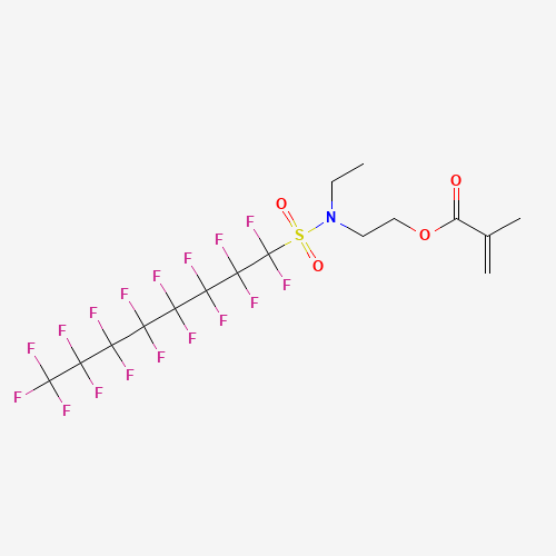 2-[ethyl(1,1,2,2,3,3,4,4,5,5,6,6,7,7,8,8,8-heptadecafluorooctylsulfonyl)amino]ethyl 2-methylprop-2-enoate (CAS: 376-14-7) - Related Chemical Product