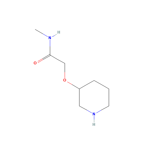 N-methyl-2-piperidin-3-yloxyacetamide (CAS: 1021076-20-9) - Related Chemical Product