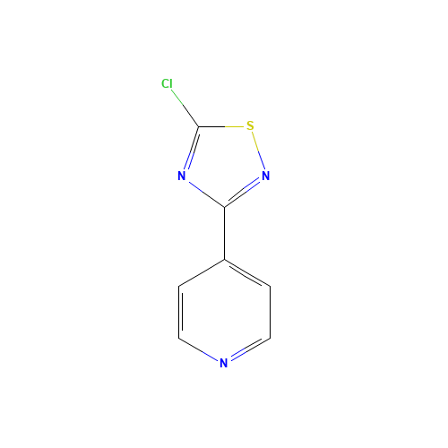 5-chloro-3-pyridin-4-yl-1,2,4-thiadiazole (CAS: 630410-93-4) - Related Chemical Product