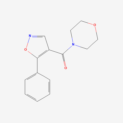 morpholin-4-yl-(5-phenyl-1,2-oxazol-4-yl)methanone (CAS: 136995-18-1) - Related Chemical Product