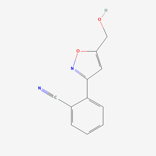 2-[5-(hydroxymethyl)-1,2-oxazol-3-yl]benzonitrile (CAS: 1158735-35-3) - Related Chemical Product