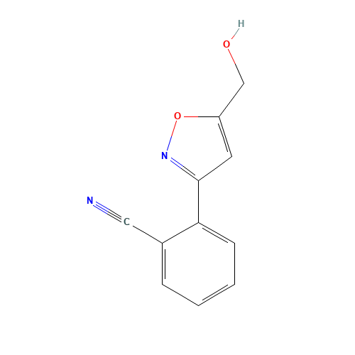 2-[5-(hydroxymethyl)-1,2-oxazol-3-yl]benzonitrile (CAS: 1158735-35-3) - Related Chemical Product
