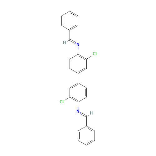 N-[4-[4-(benzylideneamino)-3-chlorophenyl]-2-chlorophenyl]-1-phenylmethanimine (CAS: 10147-75-8) - Related Chemical Product