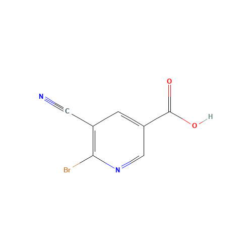 6-bromo-5-cyanopyridine-3-carboxylic acid (CAS: 70416-51-2) - Related Chemical Product