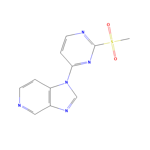 1-(2-methylsulfonylpyrimidin-4-yl)imidazo[4,5-c]pyridine (CAS: 1426231-51-7) - Related Chemical Product