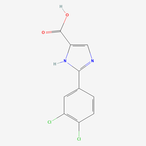 2-(3,4-dichlorophenyl)-1H-imidazole-5-carboxylic acid (CAS: 34626-07-8) - Related Chemical Product