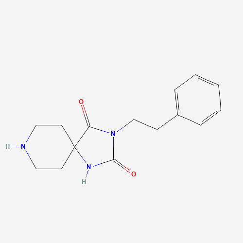 3-(2-phenylethyl)-1,3,8-triazaspiro[4.5]decane-2,4-dione (CAS: 198210-43-4) - Related Chemical Product