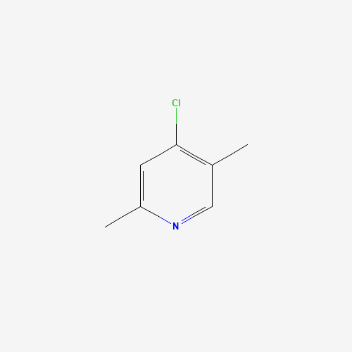 4-chloro-2,5-dimethylpyridine (CAS: 22282-80-0) - Chemical Structure and Molecular Formula 