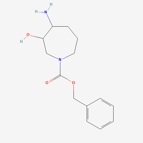 benzyl 4-amino-3-hydroxyazepane-1-carboxylate (CAS: 150989-61-0) - Related Chemical Product