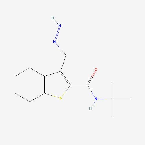 N-tert-butyl-3-(diazenylmethyl)-4,5,6,7-tetrahydro-1-benzothiophene-2-carboxamide (CAS: 1433990-21-6) - Related Chemical Product