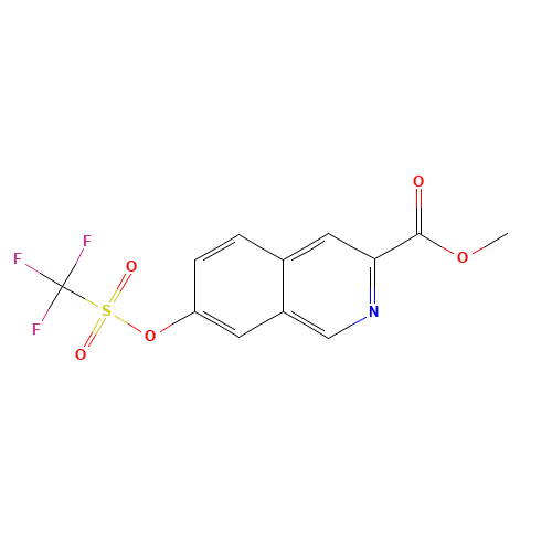 methyl 7-(trifluoromethylsulfonyloxy)isoquinoline-3-carboxylate (CAS: 864237-03-6) - Related Chemical Product