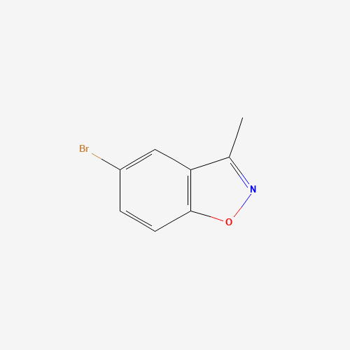 5-bromo-3-methyl-1,2-benzoxazole (CAS: 66033-76-9) - Chemical Structure and Molecular Formula 