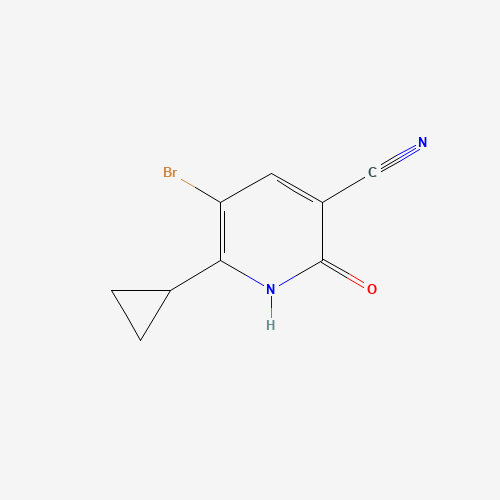 5-bromo-6-cyclopropyl-2-oxo-1H-pyridine-3-carbonitrile (CAS: 1135283-57-6) - Related Chemical Product