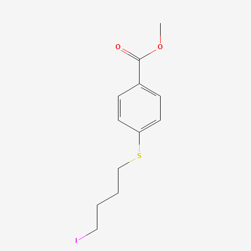 methyl 4-(4-iodobutylsulfanyl)benzoate (CAS: 1450736-45-4) - Related Chemical Product
