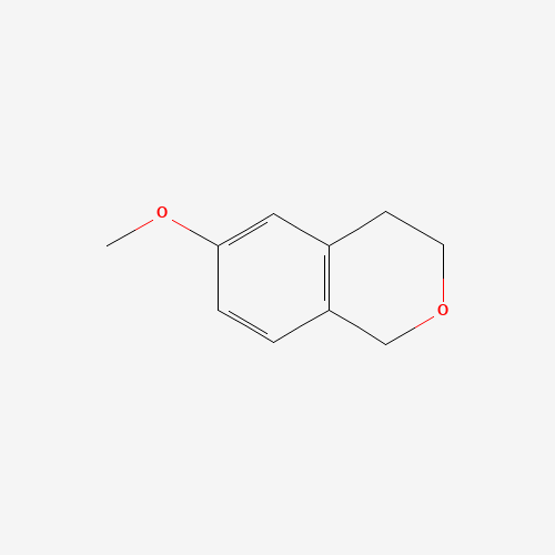 6-methoxy-3,4-dihydro-1H-isochromene (CAS: 33348-59-3) - Chemical Structure and Molecular Formula 