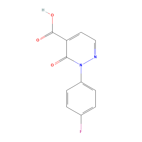 2-(4-fluorophenyl)-3-oxopyridazine-4-carboxylic acid (CAS: 946505-09-5) - Related Chemical Product