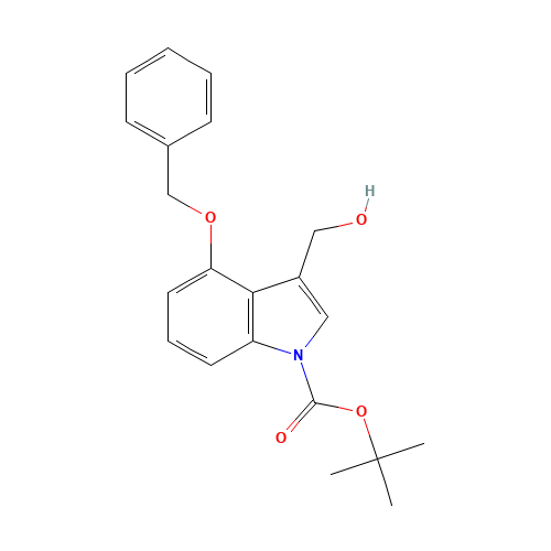 tert-butyl 3-(hydroxymethyl)-4-phenylmethoxyindole-1-carboxylate (CAS: 914349-09-0) - Related Chemical Product