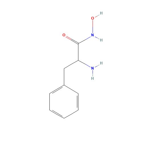 2-amino-N-hydroxy-3-phenylpropanamide (CAS: 36207-44-0) - Chemical Structure and Molecular Formula 