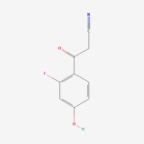 3-(2-fluoro-4-hydroxyphenyl)-3-oxopropanenitrile (CAS: 1290181-23-5) - Related Chemical Product