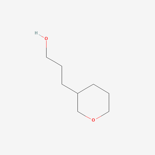 3-(oxan-3-yl)propan-1-ol (CAS: 942144-38-9) - Chemical Structure and Molecular Formula 