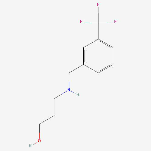 3-[[3-(trifluoromethyl)phenyl]methylamino]propan-1-ol (CAS: 161798-68-1) - Related Chemical Product