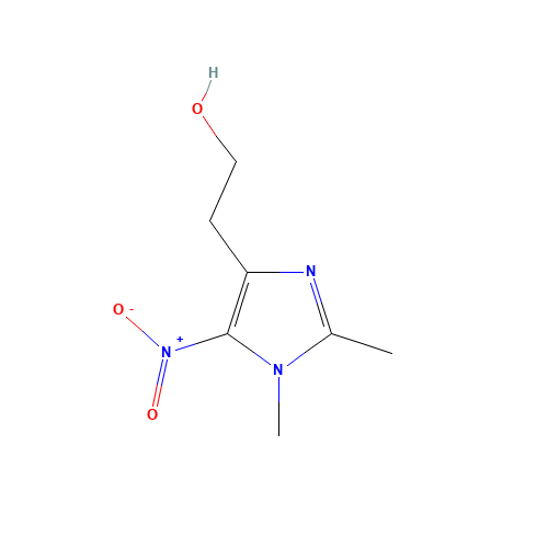 2-(1,2-dimethyl-5-nitroimidazol-4-yl)ethanol (CAS: 104575-27-1) - Related Chemical Product