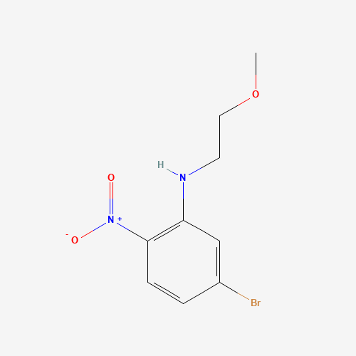 5-bromo-N-(2-methoxyethyl)-2-nitroaniline (CAS: 813448-99-6) - Related Chemical Product