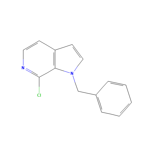 1-benzyl-7-chloropyrrolo[2,3-c]pyridine (CAS: 60290-06-4) - Related Chemical Product