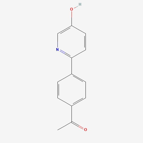 1-[4-(5-hydroxypyridin-2-yl)phenyl]ethanone (CAS: 1261894-83-0) - Related Chemical Product