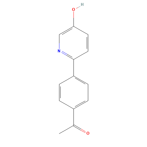 1-[4-(5-hydroxypyridin-2-yl)phenyl]ethanone (CAS: 1261894-83-0) - Related Chemical Product
