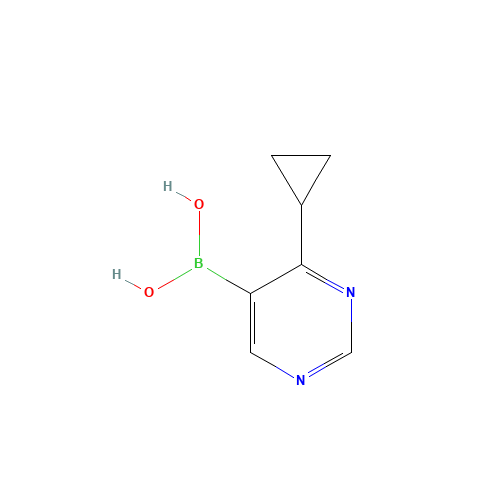 (4-cyclopropylpyrimidin-5-yl)boronic acid (CAS: 1428882-14-7) - Related Chemical Product