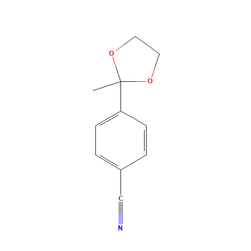 4-(2-methyl-1,3-dioxolan-2-yl)benzonitrile (CAS: 14517-91-0) - Related Chemical Product