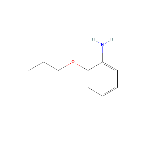 2-propoxyaniline (CAS: 4469-78-7) - Chemical Structure and Molecular Formula 