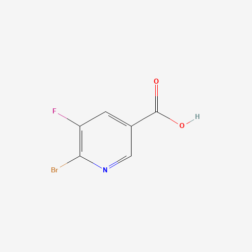6-bromo-5-fluoropyridine-3-carboxylic acid (CAS: 38186-87-7) - Related Chemical Product