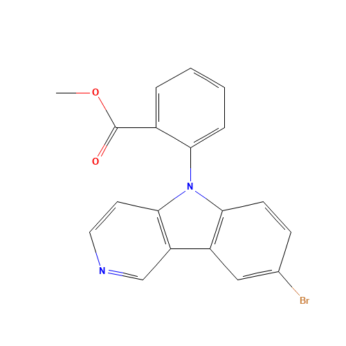 methyl 2-(8-bromopyrido[4,3-b]indol-5-yl)benzoate (CAS: 1309460-67-0) - Related Chemical Product
