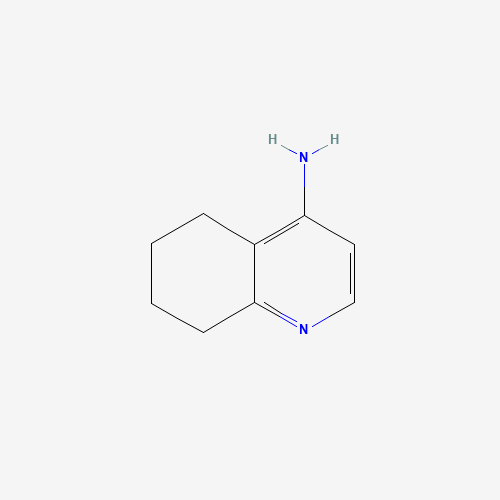 5,6,7,8-tetrahydroquinolin-4-amine (CAS: 14807-39-7) - Chemical Structure and Molecular Formula 