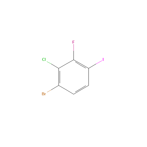 1-bromo-2-chloro-3-fluoro-4-iodobenzene (CAS: 1000573-03-4) - Related Chemical Product