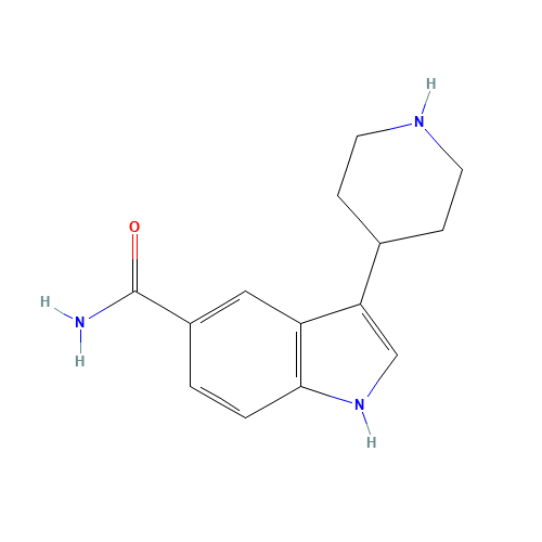 3-piperidin-4-yl-1H-indole-5-carboxamide (CAS: 177940-51-1) - Related Chemical Product