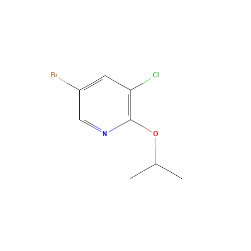 5-bromo-3-chloro-2-propan-2-yloxypyridine (CAS: 1211531-67-7) - Related Chemical Product