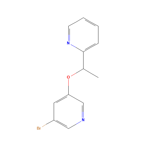 3-bromo-5-(1-pyridin-2-ylethoxy)pyridine (CAS: 1610520-31-4) - Related Chemical Product