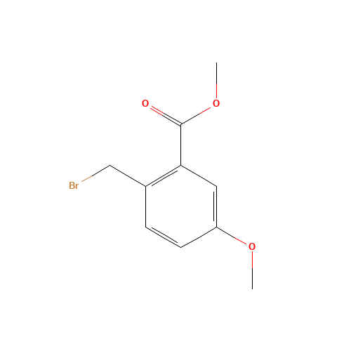 methyl 2-(bromomethyl)-5-methoxybenzoate (CAS: 788081-99-2) - Related Chemical Product