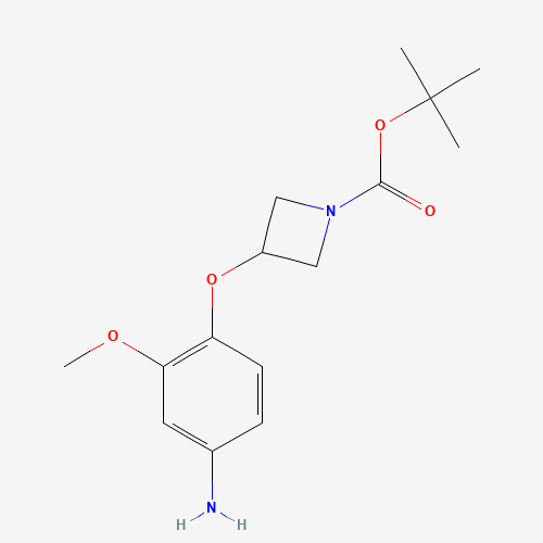 tert-butyl 3-(4-amino-2-methoxyphenoxy)azetidine-1-carboxylate (CAS: 960401-42-7) - Related Chemical Product